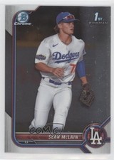 2022 Bowman Draft Chrome Sean McLain #BDC-50 6tw