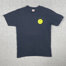 Vintage Supreme Medium Navy Blue Shirt Made In USA Whatever Skateboarding Tee