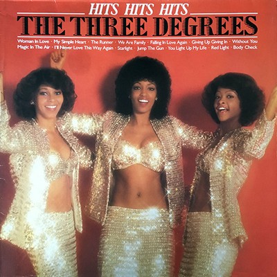 The Three Degrees - Hits Hits Hits (LP, Comp) (Very Good Plus (VG+)) - 372393104