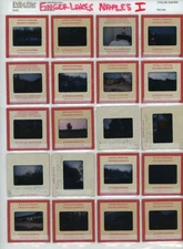 24 Finger Lakes NY Region & Naples NY 1950s Original Slides Free Shipping.