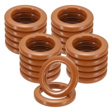 Curtain Grommets 20 Pack 1.65" 42mm ID Yellow Low Noise