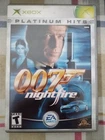 007 NIGHTFIRE PLATINUM HITS XBOX COMPLETE
