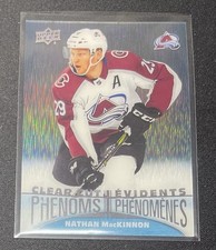 2018-19 Upper Deck Tim Hortons Clear Cut Phenoms Nathan MacKinnon Colorado