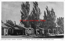 CO, Denver, Colorado, Overland Court Motel, Fort Wayne Printing Pub No C-610