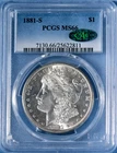 1881-S Morgan Dollar PCGS MS66 w/CAC - Gorgeous Glossy Surfaces!!!