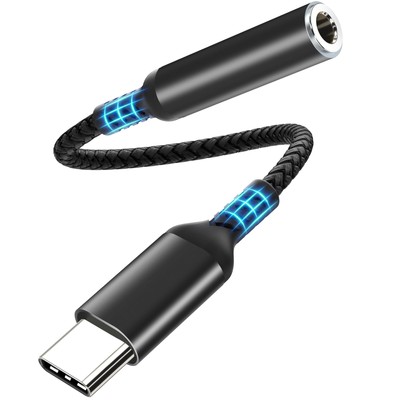 Adapter USB C Auf Klinke USB C Klinke Adapter 3.5mm Audio mit HiFi DAC Chip für