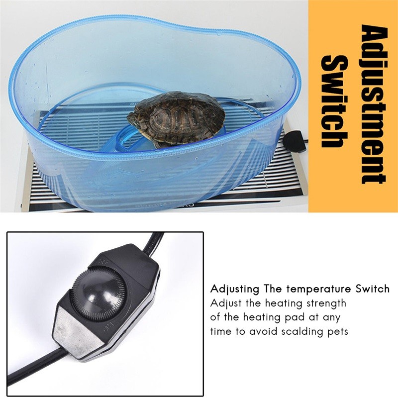 Waterproof 5W/7W/14W/28W Pet Heating Pad Reptile Electric Blanket Reptile Suppli