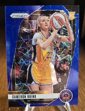 2024 #127 Cameron Brink Panini Prizm WNBA Blue Velocity  RC Sparks 🔥🔥🐸🐸
