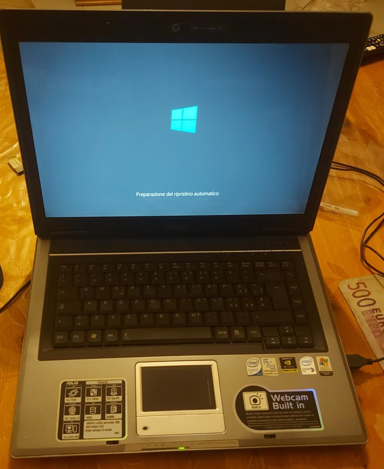 Notebook Asus F3S e buona batteria - Immagine 3 di 4