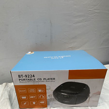 BT-9224 Portable CD Player Bluetooth USB, CD/MP3, Cassette Recorder, AM/FM