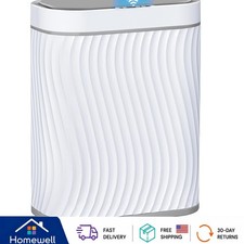 Sleek 2.6 Gallon Motion Sensor Trash Can - Perfect for Bathrooms Offices
