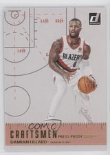 2022-23 Panini Donruss Craftsmen Press Proof Damian Lillard #9 02v3