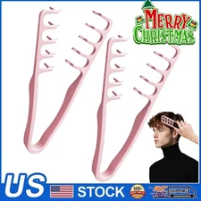 Texture Comb for Volumizing Hair, Wide-Tooth Root Lift Styling Tool for Men & Wo