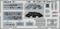 Eduard Accessories FE1249 - 1:48 Su-27 For Great Wall HOBBY- Neu