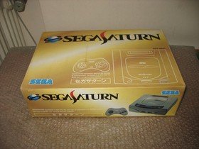 BOXED SEGA SATURN GREY CONSOLE 1ST RUN EDITION JAP IMPORT!