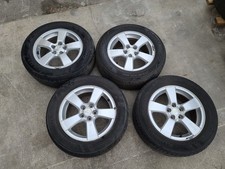 14-16 CHEVROLET CRUZE WHEEL RIMS 16x6 W/ KUMHO TIRES 215/60 R16 SET 4 OEM