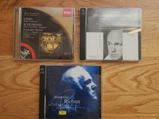 3 Classical Piano CDs - Sviatoslav Richter - Grieg Schumann Beethoven  More