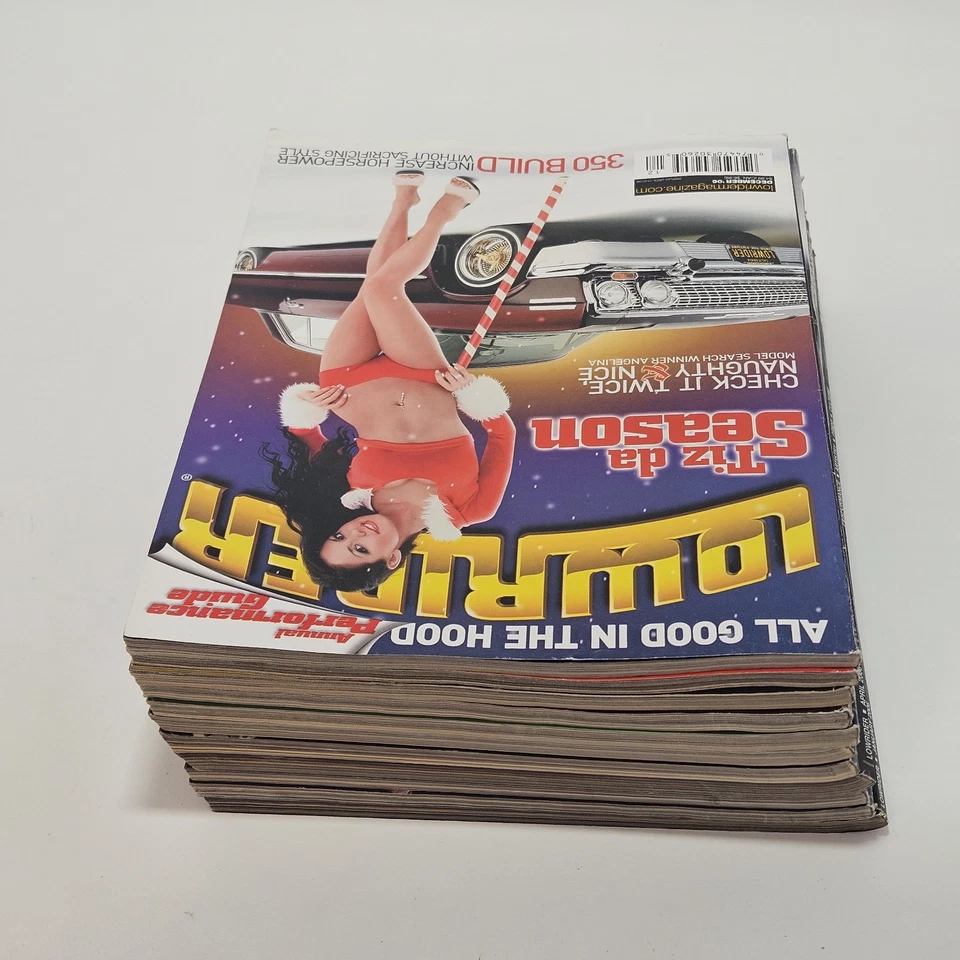 Vintage Lowrider Magazine Lot Of 11- 2006 Car Automobile Classic Rides — 第 4/4 张图片
