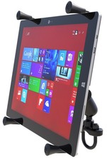 RAM X-Grip Handlebar Rail Mount for 12" Tablets - Fits Apple iPad Pro and Others