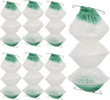 6 Pcs Lantern Mantles,3-Layer Propane Lantern Mantles Insta-Clip 2#95 Mantles Ga