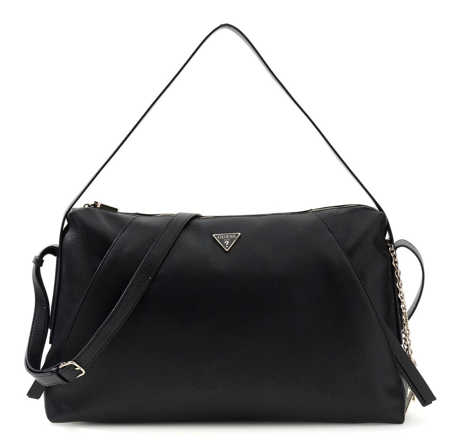 GUESS shoulder bag Devon Shoulder Bag L Black