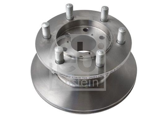 2X Febi Bilstein Bremsscheibe 17343 Passend FüR Iveco-image