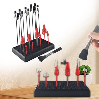 Malständer-Basis, Krokodilklemmen-Stick-Set mit 18 Clips, DIY-Airbrush-Spray,