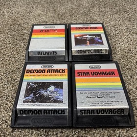 Atari 2600 IMAGIC Game Lot Of 4 Tested