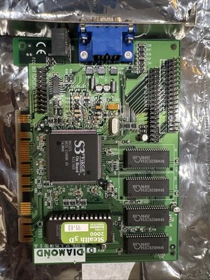 Diamond Multimedia 23030216-403 Stealth 3D 2000 Video Card 2MB PCI VGA