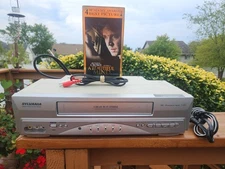 Sylvania VCR SSV6003,Hi-Fi VHS Recorder, Properly ,Cleaned, Gone Through  💯👍