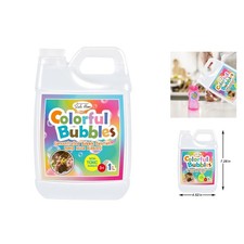 Family-Safe Concentrated Bubble Solution Makes Up to 2.5 Gallons of Bubbles