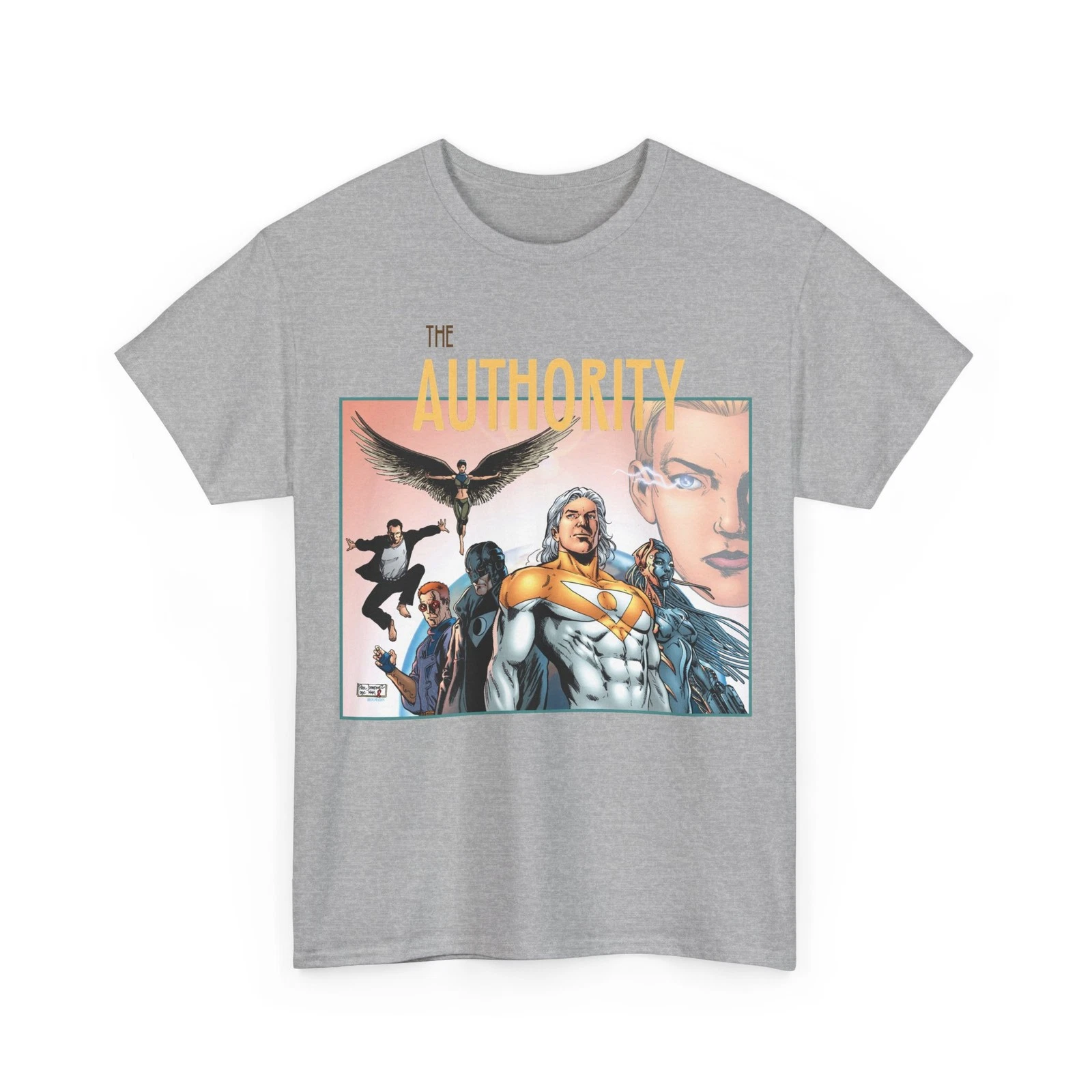 Authority T-Shirt - Wildstorm/DC Comics - Phil Jimenez Art - Apollo, Midnighter