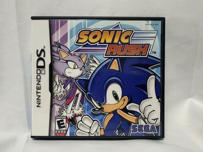 Sonic Rush Nintendo DS Authentic Game w/ Original Case Tested No Manual