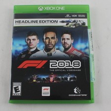 F1 2018 Headline Edition Xbox One Racing Video Game