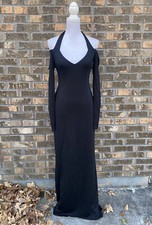 David Meister Womens Maxi Gothic Dress Formal Occasion Size 6 Wedding Guest NEW