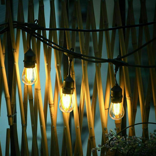 10/20/30M LED Festoon String Lights Outdoor Waterproof Wedding Garden Bulb Decor - Picture 8 of 12