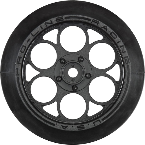 Showtime Front Runner 2.2/2.7 Blk FRNT Drag Whls PRO280303 RC Tire - Picture 8 of 12