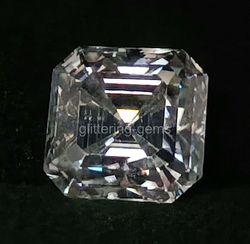 Lab Created CVD Loose Diamond 3 Ct Color E VVS2 Asscher Certified Grown 5MSG - Picture 5 of 6
