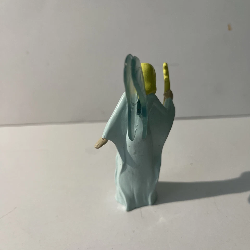 Vintage Disney Pinocchio Blue Fairy Godmother PVC Figure Applause Cake Topper - Image 4 of 4