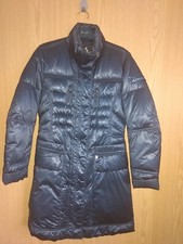 Peuterey Italian Blue Mid Length Puffer Coat
