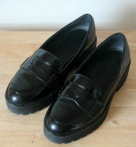 office chunky loafers