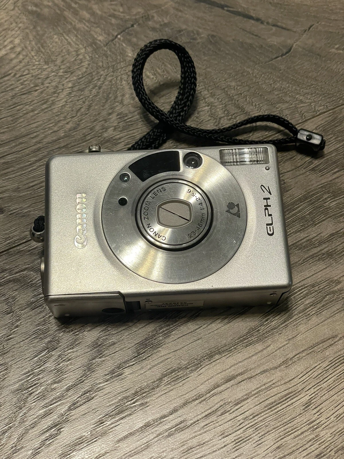 Canon ELPH 2 Digital Camera Silver Tested