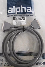 Alpha Wire Corp DCA552A-6 Interface Extension Cable Assembly Connectors 6'
