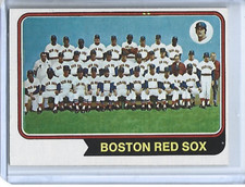 1974 Topps Baseball Boston Red Sox Team Card #567