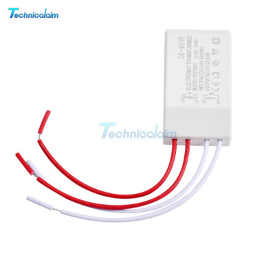 20-60W 220V to AC12V LED Lamp Light Electronic Transformer Adapter high-quality