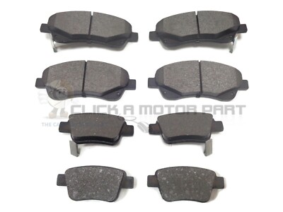 FRONT & REAR BRAKE PADS SET FOR TOYOTA COROLLA VERSO 1.6 1.8 2.0 2.2 ...