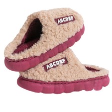 Women Clog Home Slipper Fluffy Plush Mens Slippers Indoor Bedroom