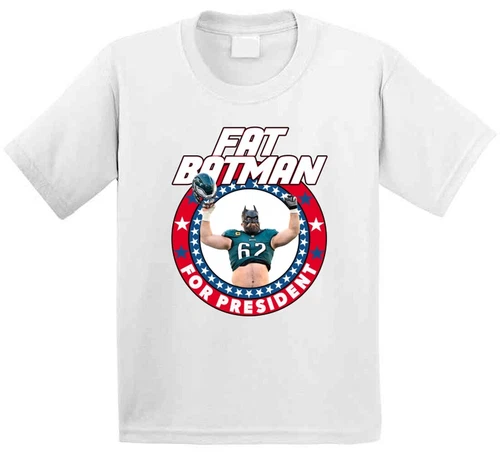 Fat Batman Jason Kelce For President T Shirt