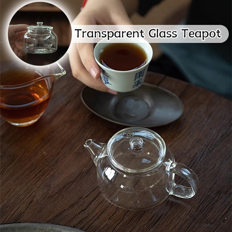 Small Capacity Teapot With Filter Heat-Resistant Glass Kung Fu Tea Pot Teaware - Image 2 of 4