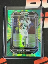 2022 Panini Prizm Football Rookie Hyper Prizm Roger McCreary #382 071/175 Titans